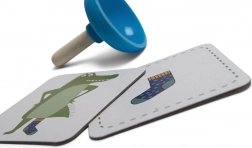 Șosetele crocodilului – joc de observație pentru copii (4+)