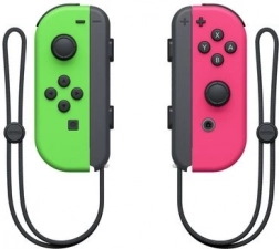joy-con pereche neon green/neon pink pentru nintendo switch