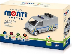 Set de construcție Poliția CZ Renault Trafic Monti System