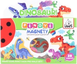 Magnete din spumă Dinozauri pentru copii 4 mm