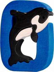 Fauna Alfabet litera O orcă