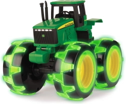 JD Kids Monster Treads Tractoraș John Deere Luminos 23 cm