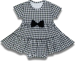 Rochiță–body pentru copii cu mânecă scurtă Nicol Viki