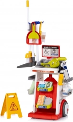 Cărucior de curățenie cu aspirator CHIPOLINO pentru copii