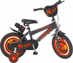 Bicicletă pentru copii Toimsa negru/oranj 14"