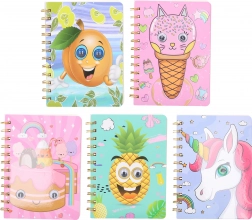 Caiet liniat cu ochi 13x18 cm