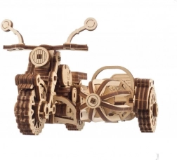 UGEARS puzzle 3D Harry Potter: Motocicleta zburătoare a lui Hagrid – model mecanic din lemn