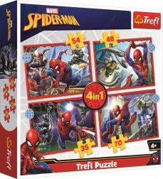 Puzzle 4v1 Spider-Man Eroic