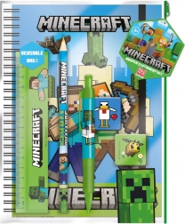 Set școlar Minecraft A5 în ambalaj practic