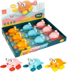 Crab pe roți – jucărie mecanică mobilă 12 cm