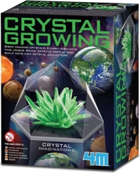 Creșterea cristalelor - verde