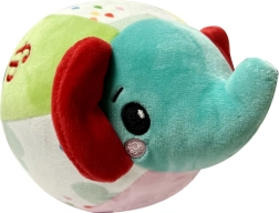 Elefănțel textil cu clopoțel de la Fisher-Price
