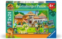 Puzzle JURASSIC WORLD 2x24 piese RAVENSBURGER