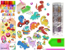 Mozaic cu Diamante Autocolante Dinozauri