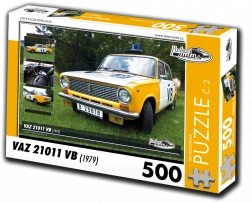 Puzzle Retro Mașini VAZ 21011 VB 1979 500 piese