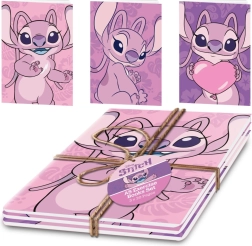 Set de caiete A5 Lilo & Stitch Angel (3 buc.)