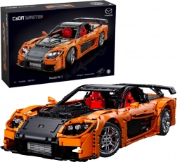 Set de construcție CaDA RC mașină sport MAZDA RX-7 56 cm, 3305 piese