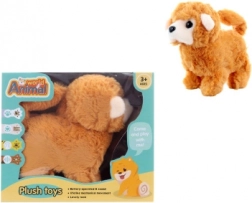 Maimuță de pluș mergătoare cu baterii