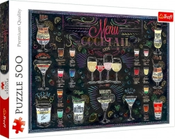 Puzzle 500 piese – meniu cocktailuri