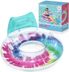 colac plutitor gonflabil cu spătar și mânere Bestway