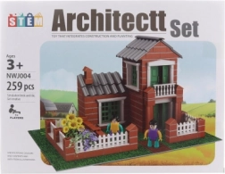 Set de Construcții Căsuță cu Grădină din Plastic