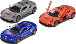 Mașină de curse metalică cu mers înapoi