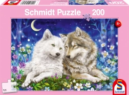 Puzzle Lupi pufoși 200 piese