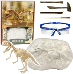Set paleontologic – săpături pentru modelul scheletic al dinozaurului cu unelte