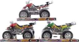 ATV cu mecanism inerțial – jucărie din plastic pentru copii