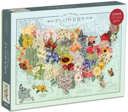 Puzzle flori SUA 1000 piese