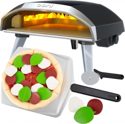 Cuptor de pizza pentru copii cu accesorii OONI CASDON – set cu pizza pe lopată și 18 accesorii
