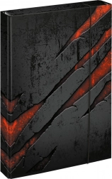 Baagl mapă pentru caiete școlare A4 Jumbo Lavă