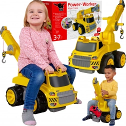 BIG Power Worker vehicul de împins maxi macara cu troliu