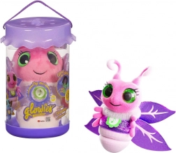 Adormitor roz GLOWIES cu lumină și sunete