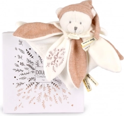 Set cadou Ursuleț din pluș cu căciuliță 25 cm roz