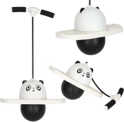 Pogo jumper pentru copii panda pentru echilibru alb-negru