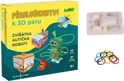 Mașini care se deplasează pentru stiloul 3D WIKY – ambalaj în limba cehă