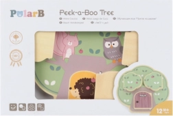 Joc din lemn Peek‑a‑Boo copac POLARB