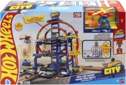 Hot Wheels City garaj maxi cu buclă dublă