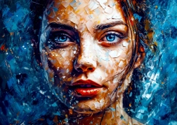 Puzzle Privire Înghețată 1000 piese