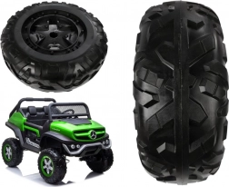 Roată pentru mașină cu baterie Mercedes Unimog