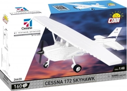 Cobi set de construcție Cessna 172 Skyhawk 160 cărămizi albă