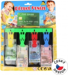 Casă de marcat pentru copii cu bani euro