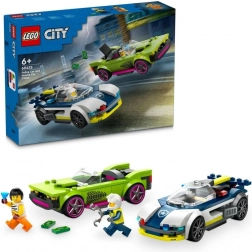 Lego City urmărire polițienească cu muscle car 60415