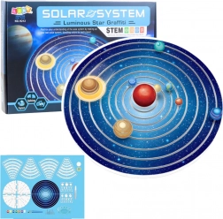 Set creativ educativ Sistem Solar DIY