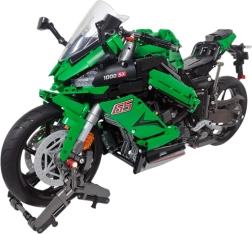 Set de construcție Motocicletă Sport verde 2304 de piese
