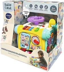 VTech cubul micului pilot de curse – cub interactiv cu mașinuță BOBASKI I MIŚ