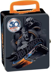 Servietă metalică pentru 50 de mașinuțe HOT WHEELS