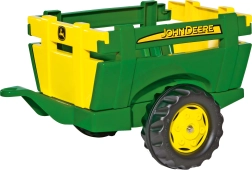 Remorcă Rolly Toys John Deere cu laterale rabatabile