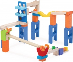 Pistă de bile din lemn TRIX Podul Magic